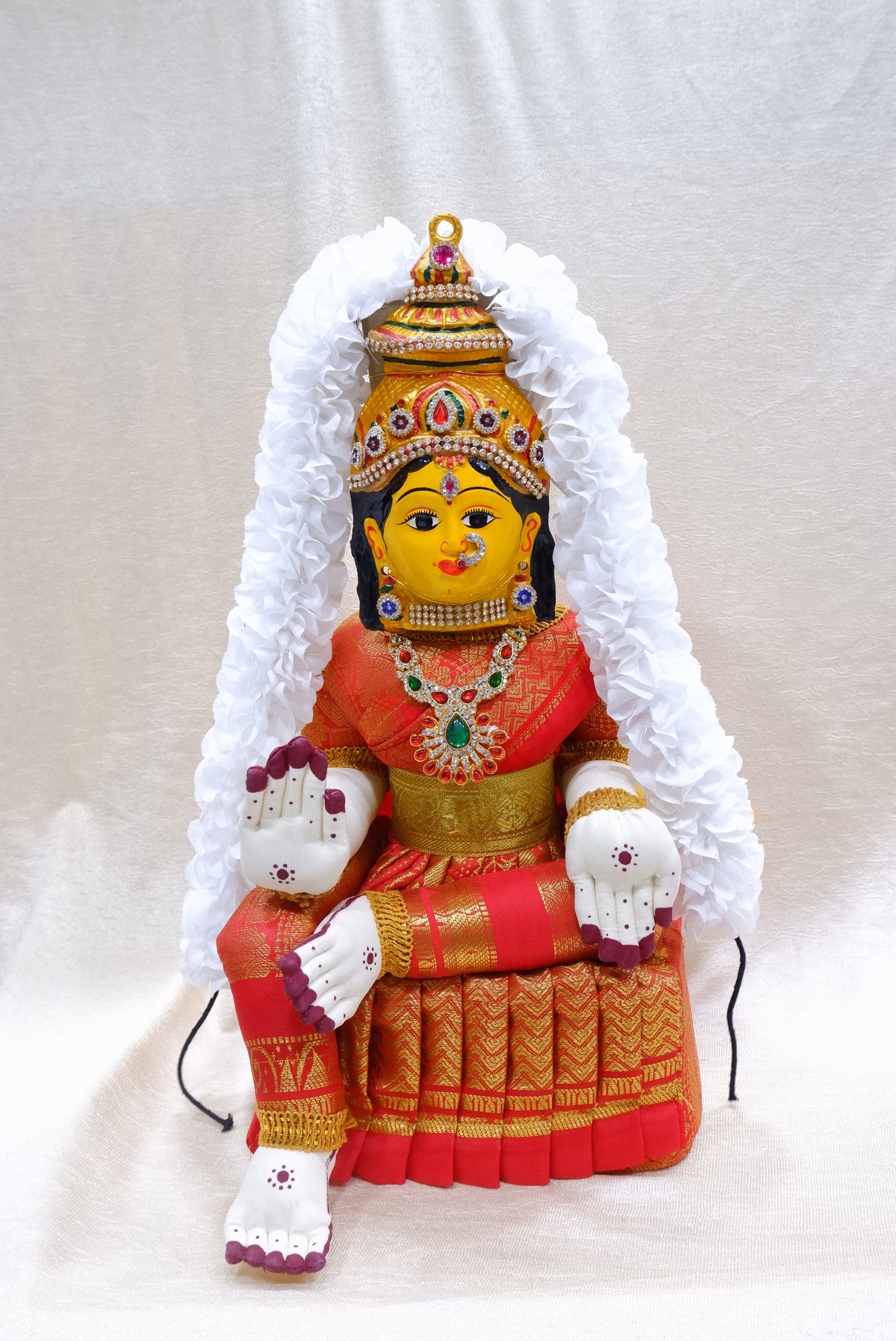 sriman varamaha lakshmi vratam pooja ready idol 17 inch height of the doll