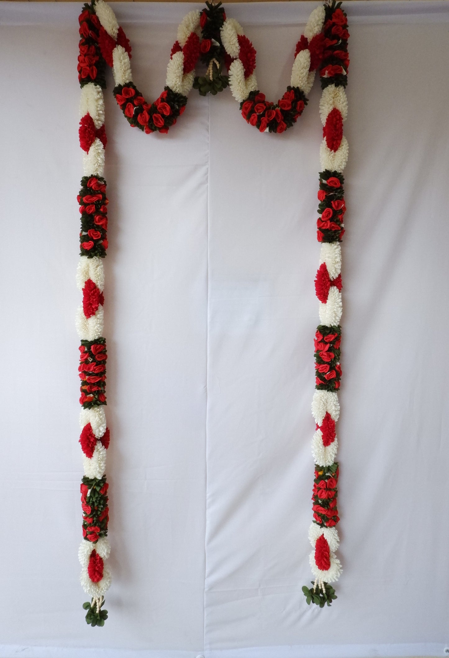 sriman decoration and artificial flowers for background