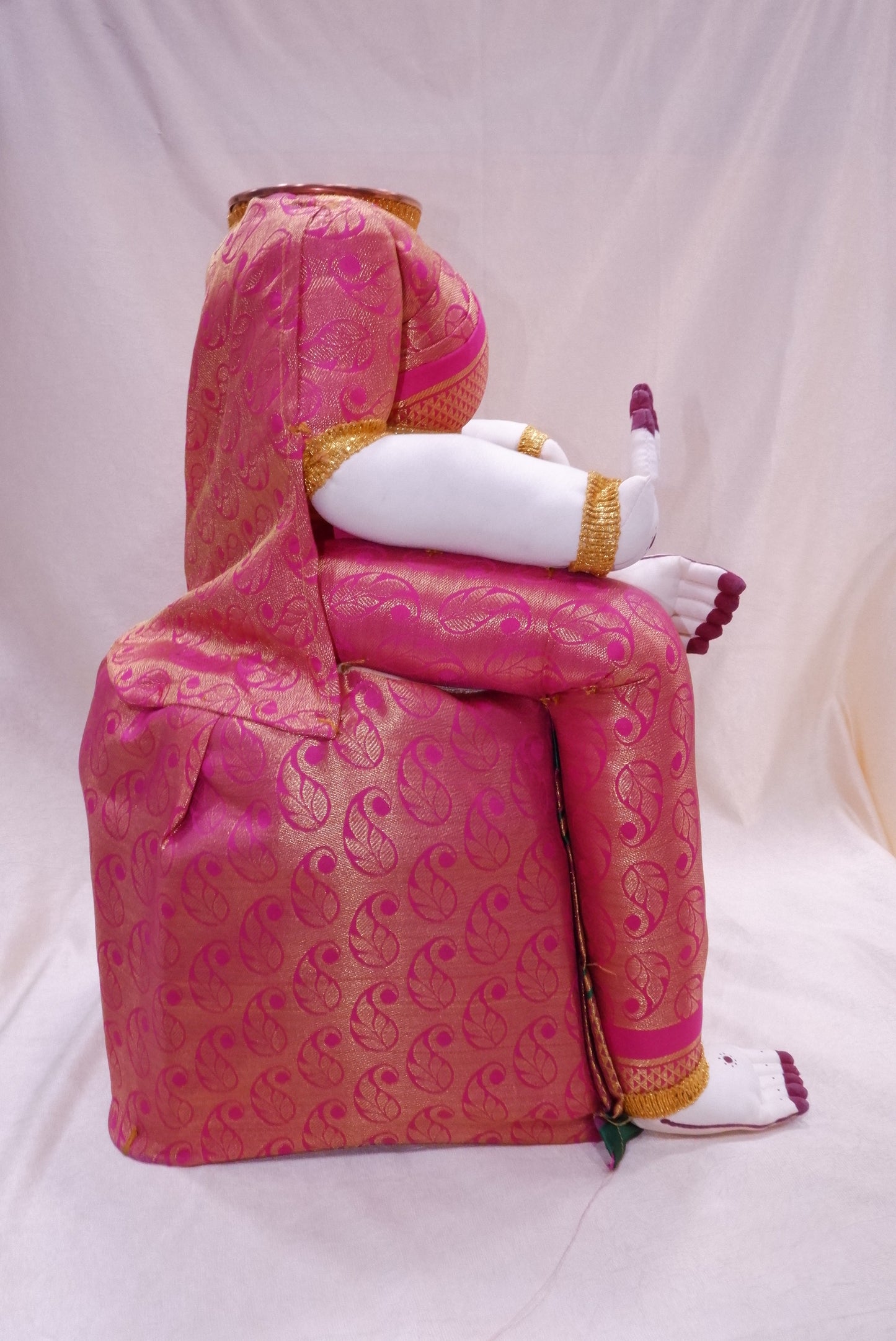 sriman ammavaru vara maha lakshmi stunning pink 21 inches doll