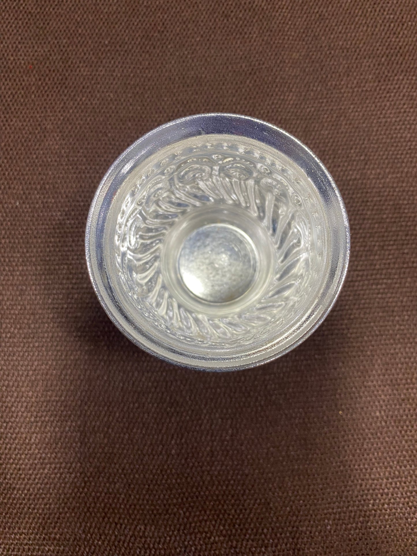 sriman German silver small cup for vara maha lakshmi pooja