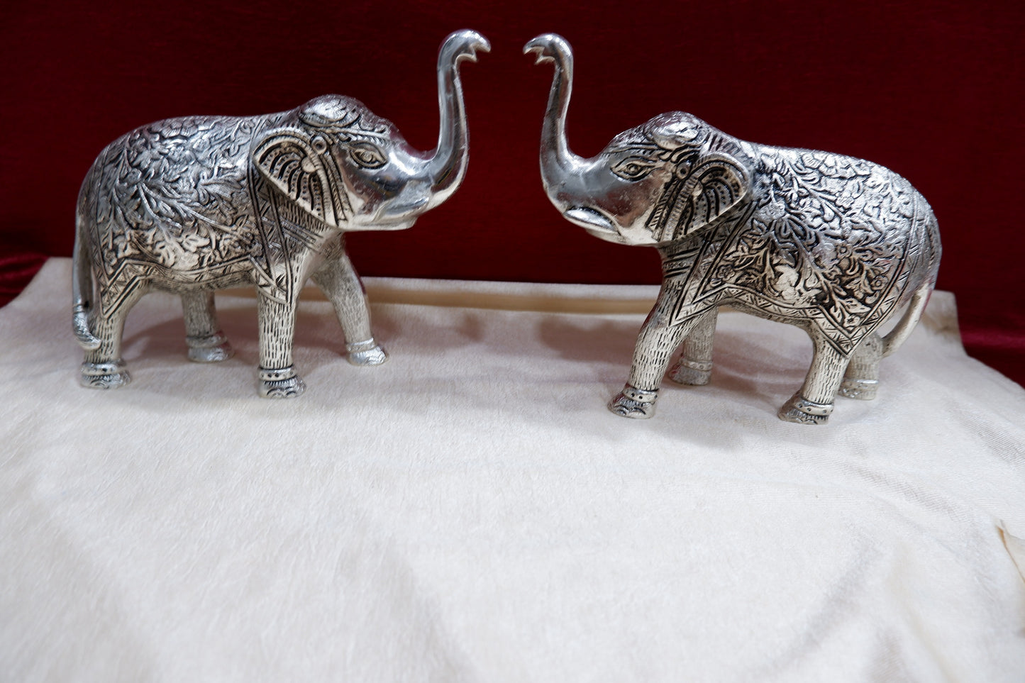 sriman silver elephant big size