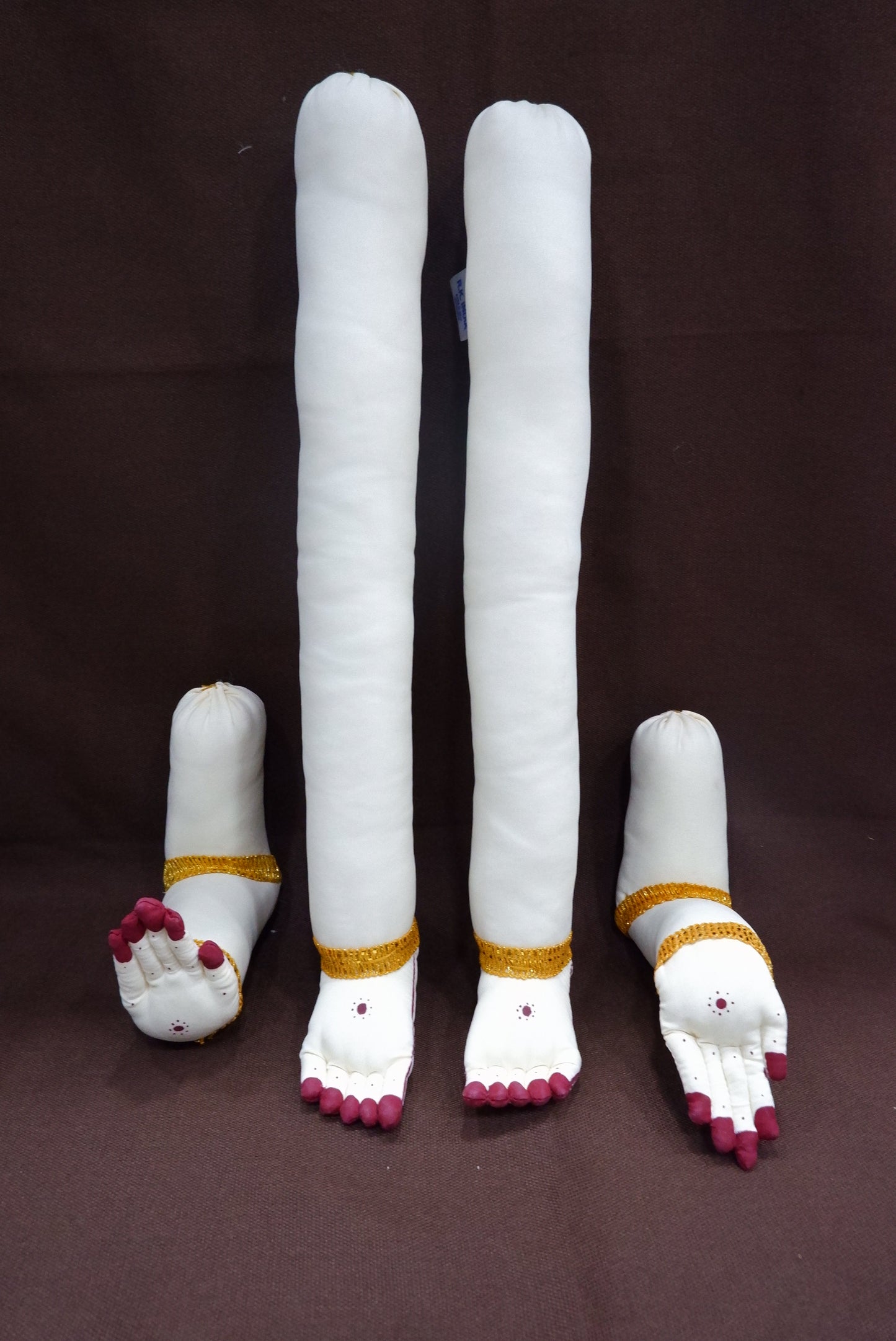 sriman cloth hands and legs for lakshmi vratam
