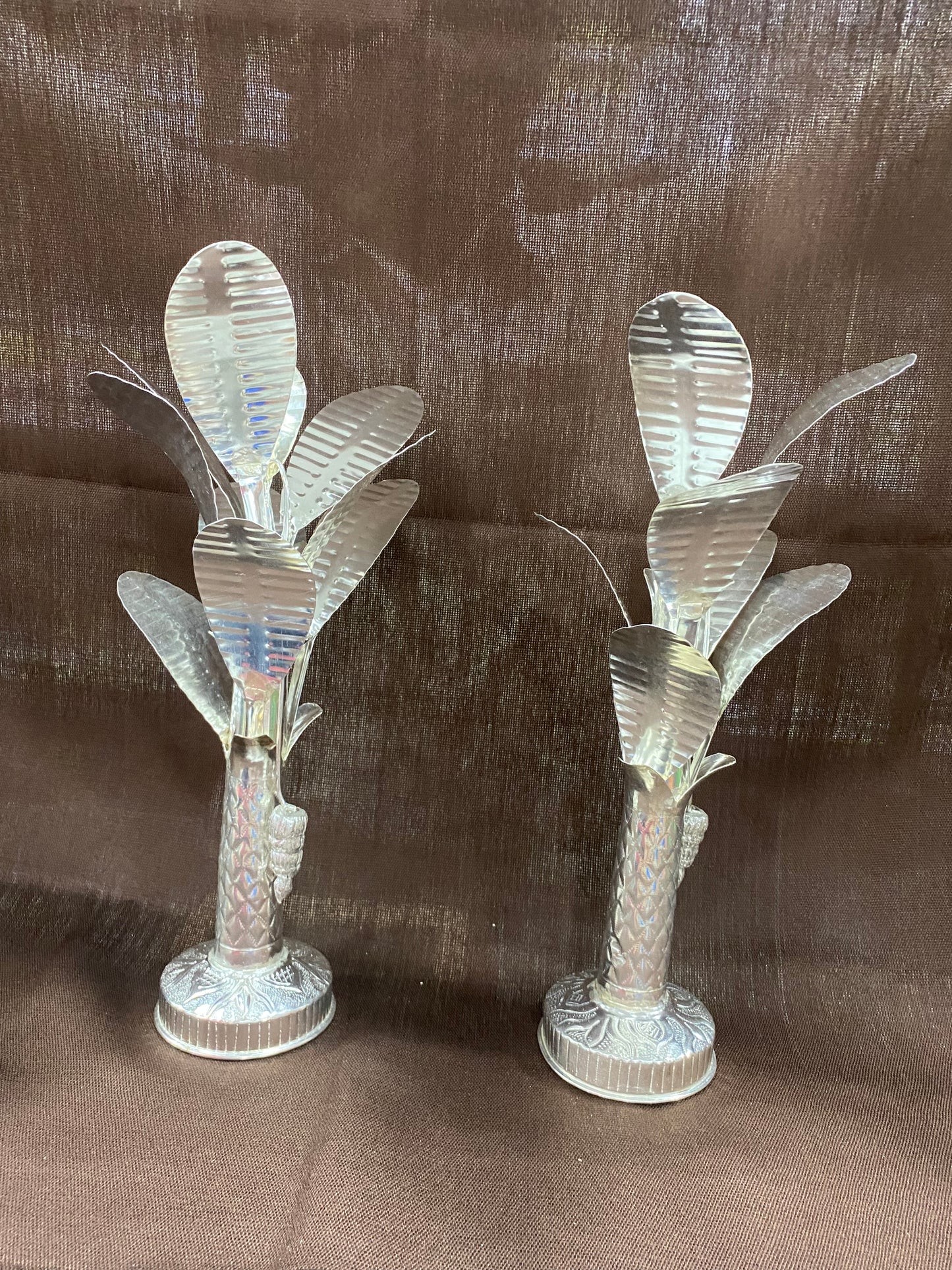 Sriman pure German silver banana stand