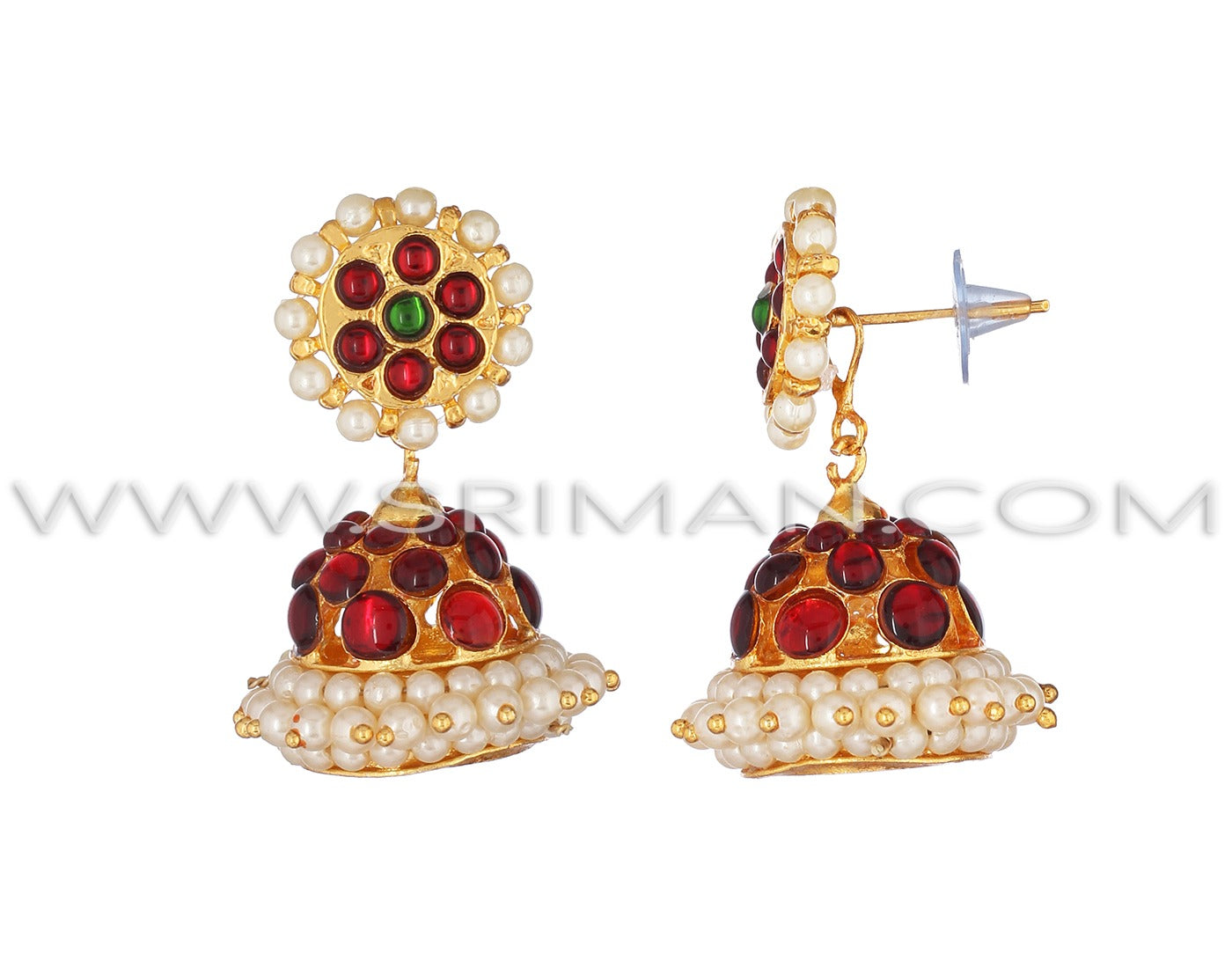 SRIMAN DESINGER CHOKER NECKLACE SET WITH EARINGS