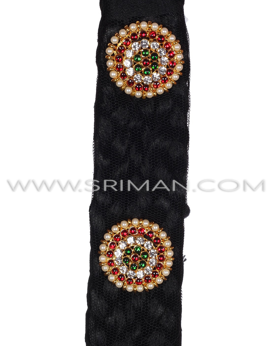 Assembled Hair And Jada With Round Kunjalam