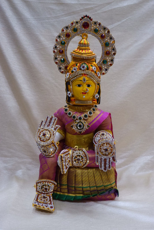 sriman lakshmi vratam ready doll for pooja