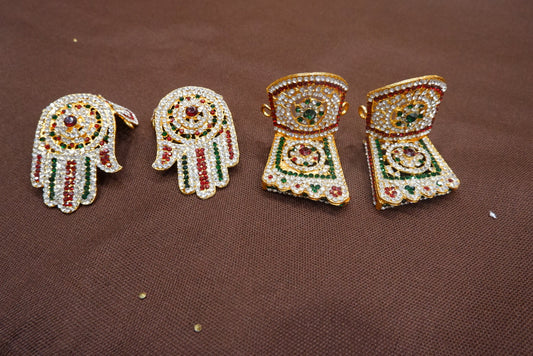 sriman stone  hands and legs for vara maha lakshmi vratam