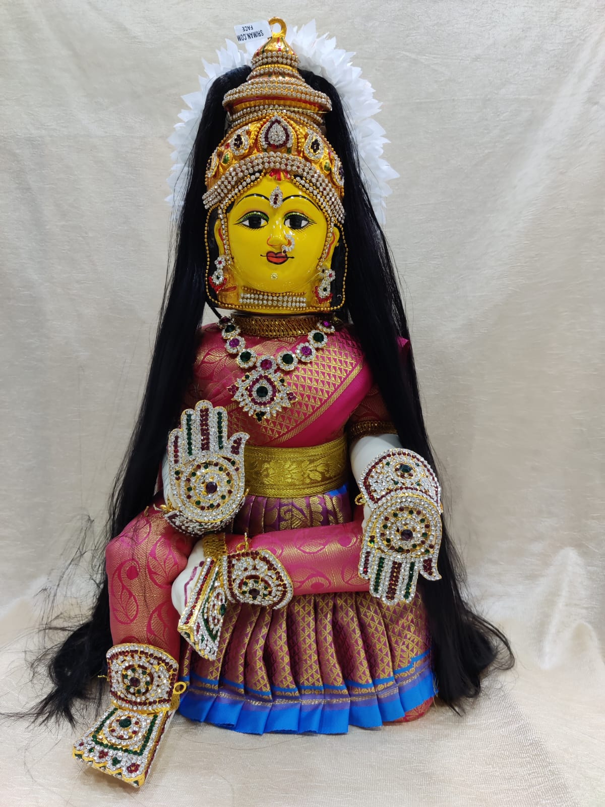sriman ready idol for vara maha lakshmi vratam