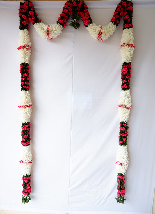 sriman artificial flowers door set