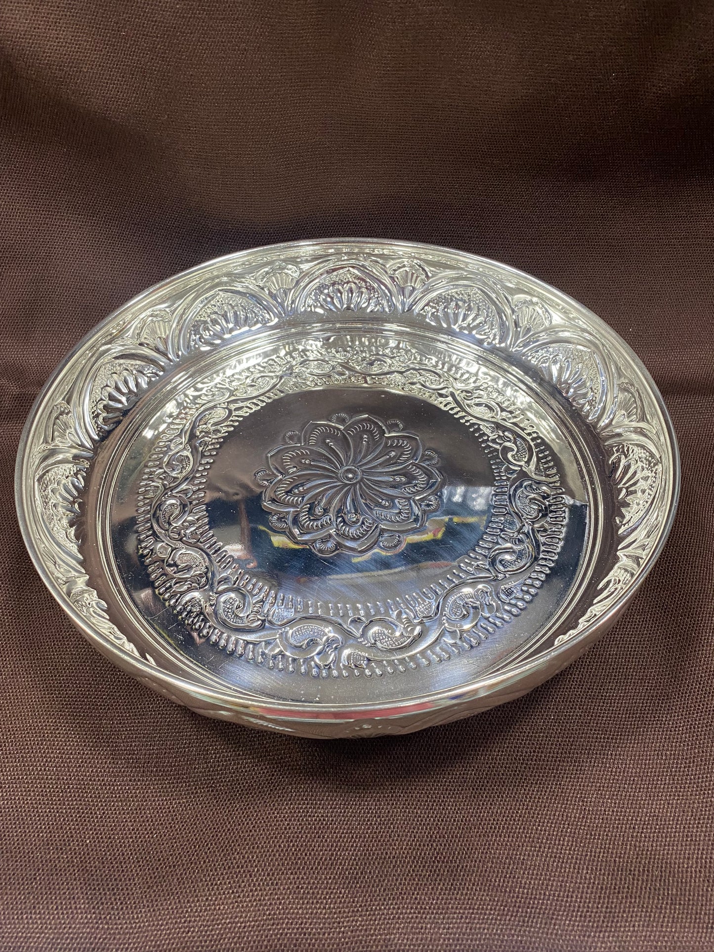 sriman german silver for pooja