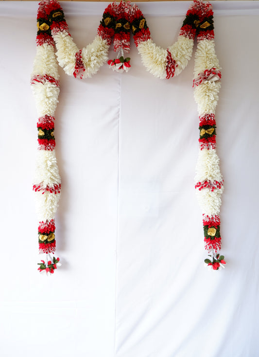 sriman background decoration flowers pineapple door set