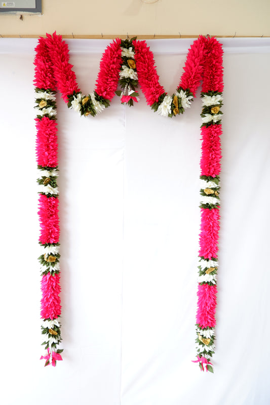 sriman 4 feet decoration flowers for back ground