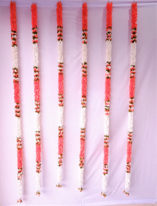 Decoration flowers and wall hanging flowers can be used to decorated for rooms and windows  vibrant colours