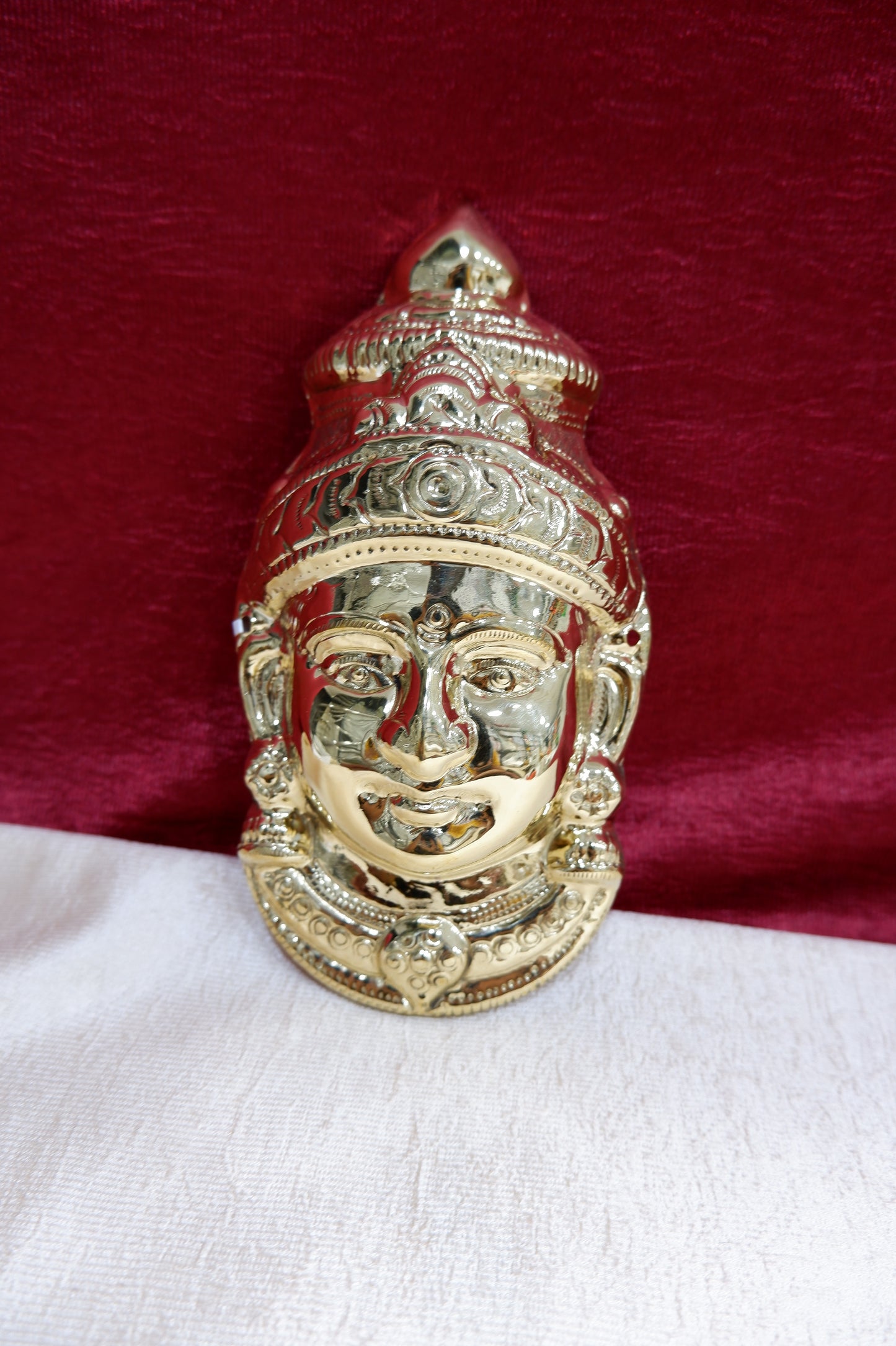 sriman brass  plane gold Lakshmi face
