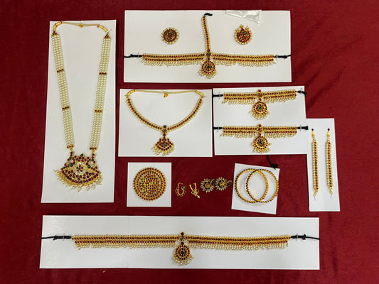 sriman bharatanatyam kuchipudi jewellery set