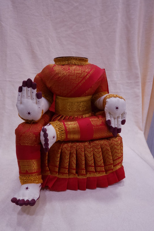 sriman vara maha lakshmi idol vratam pooja varamahalakshmi  in 10 inch