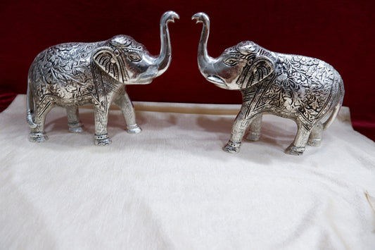 sriman silver elephant  big size