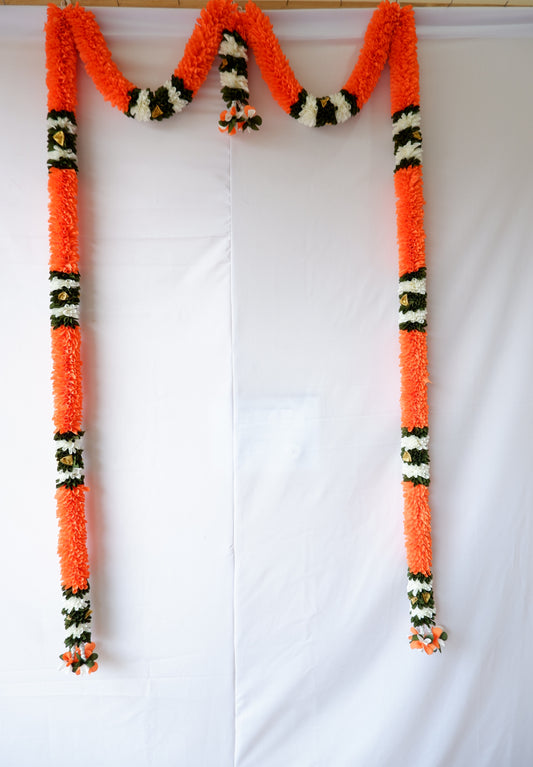 sriman decoration flowers for door and windows festival purpose