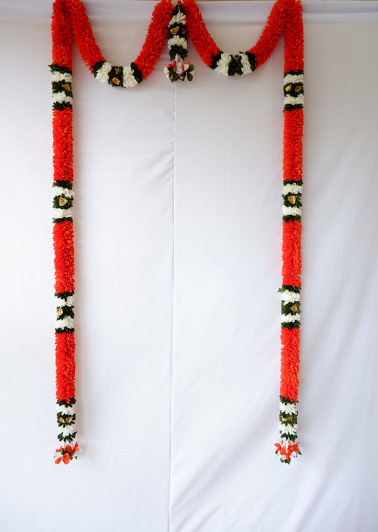 sriman decoration flowers 4 feet of door set