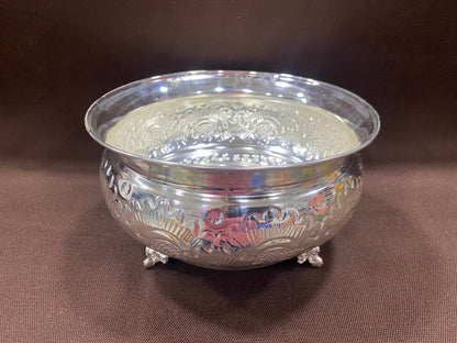 sriman German silver fruit Basket
