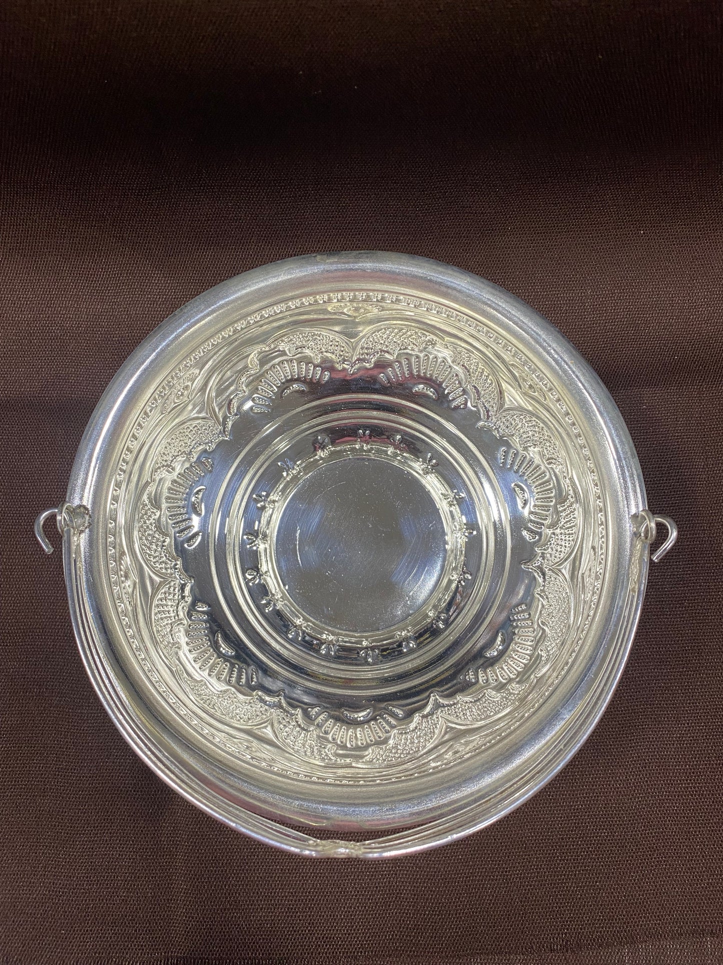 sriman pooja bowl German silver