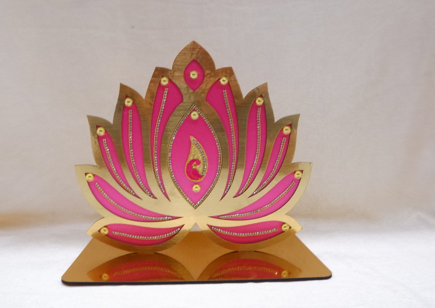 sriman decoration item is designed flowers small