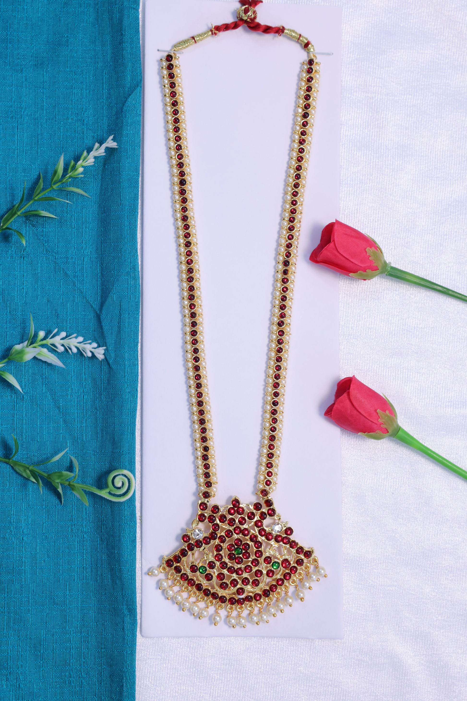 simple haram for beginners bharatanatyam kuchipudi dance ornaments long necklace
