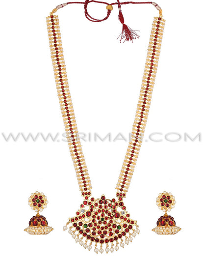 SRIMAN KEMPU LONG HARAM WITH EARINGS