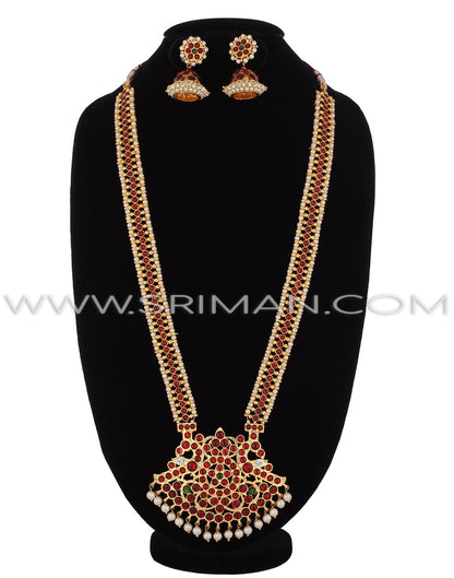 SRIMAN KEMPU LONG HARAM WITH EARINGS