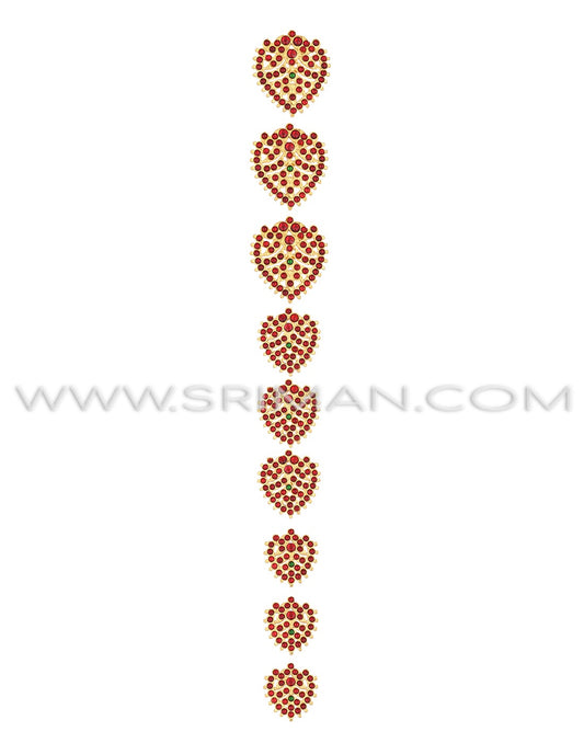 SRIMAN LEAF  SHAPE JADA BILLALU