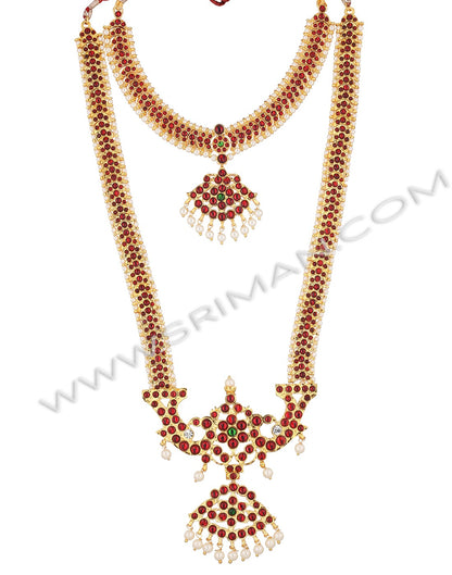 Kempu haram peacock design for bharatantaym and kuchipudi dance