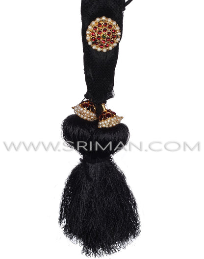 Assembled Hair And Jada Set With Hair Kunjalam