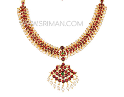 Kempu haram peacock design for bharatantaym and kuchipudi dance