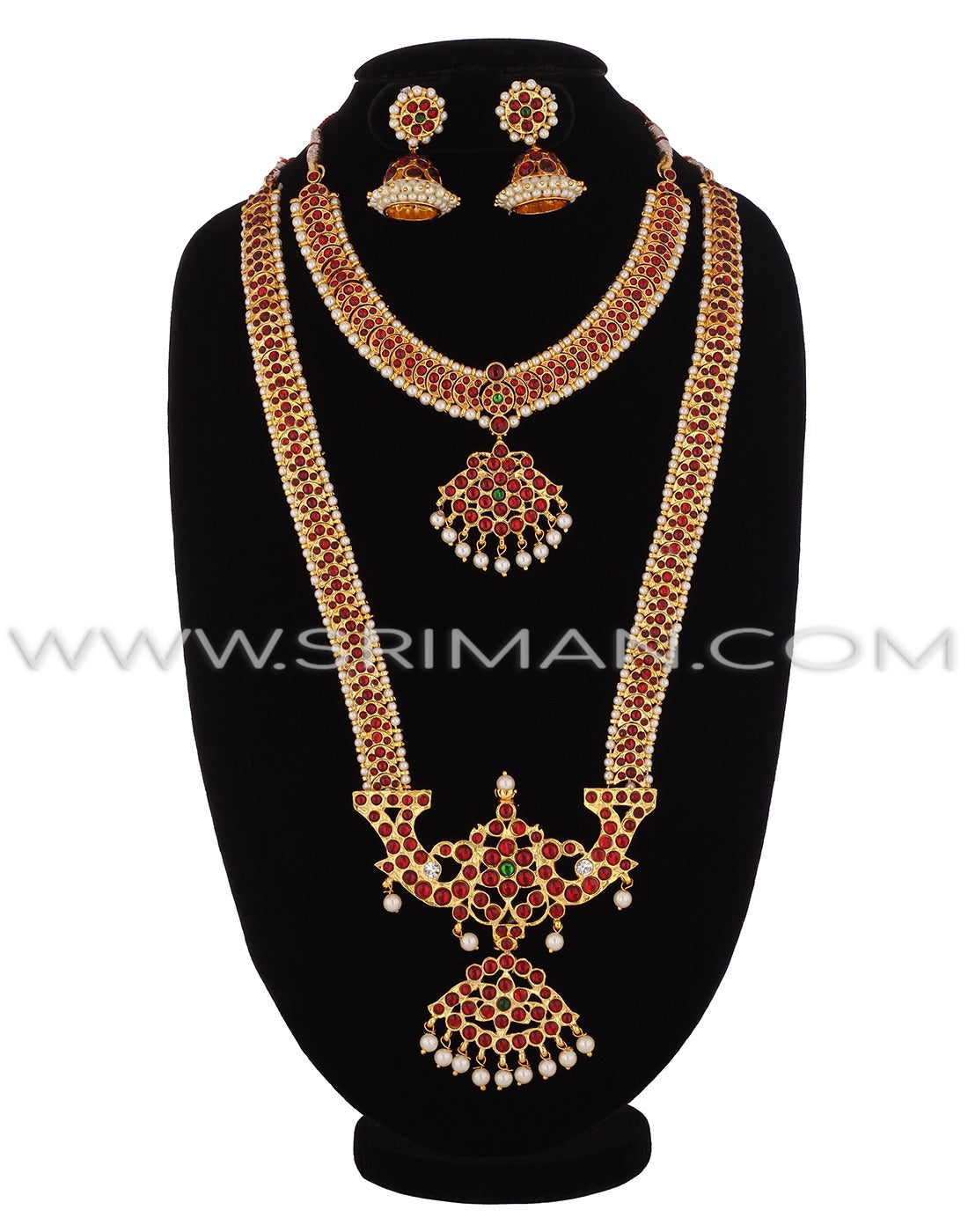 Kempu haram peacock design for bharatantaym and kuchipudi dance