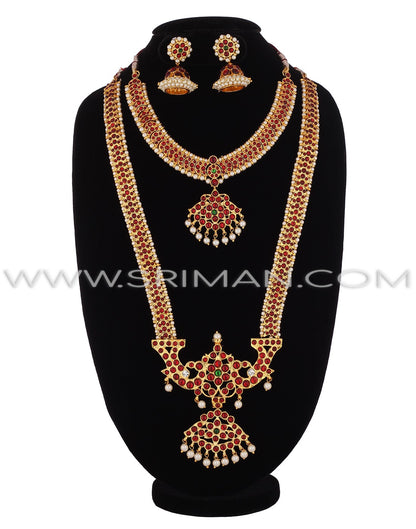 Kempu haram peacock design for bharatantaym and kuchipudi dance