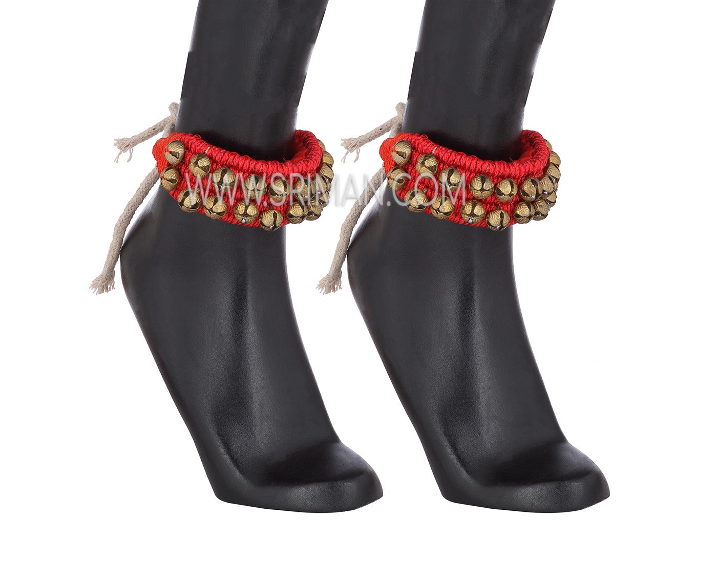 traditional dance anklet bells detail