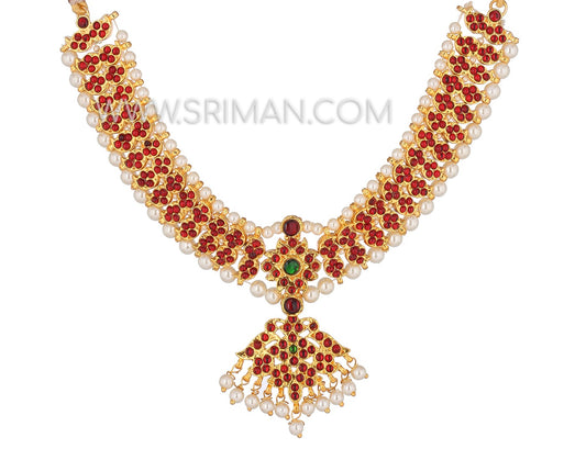 Sriman bharatanatyam necklace