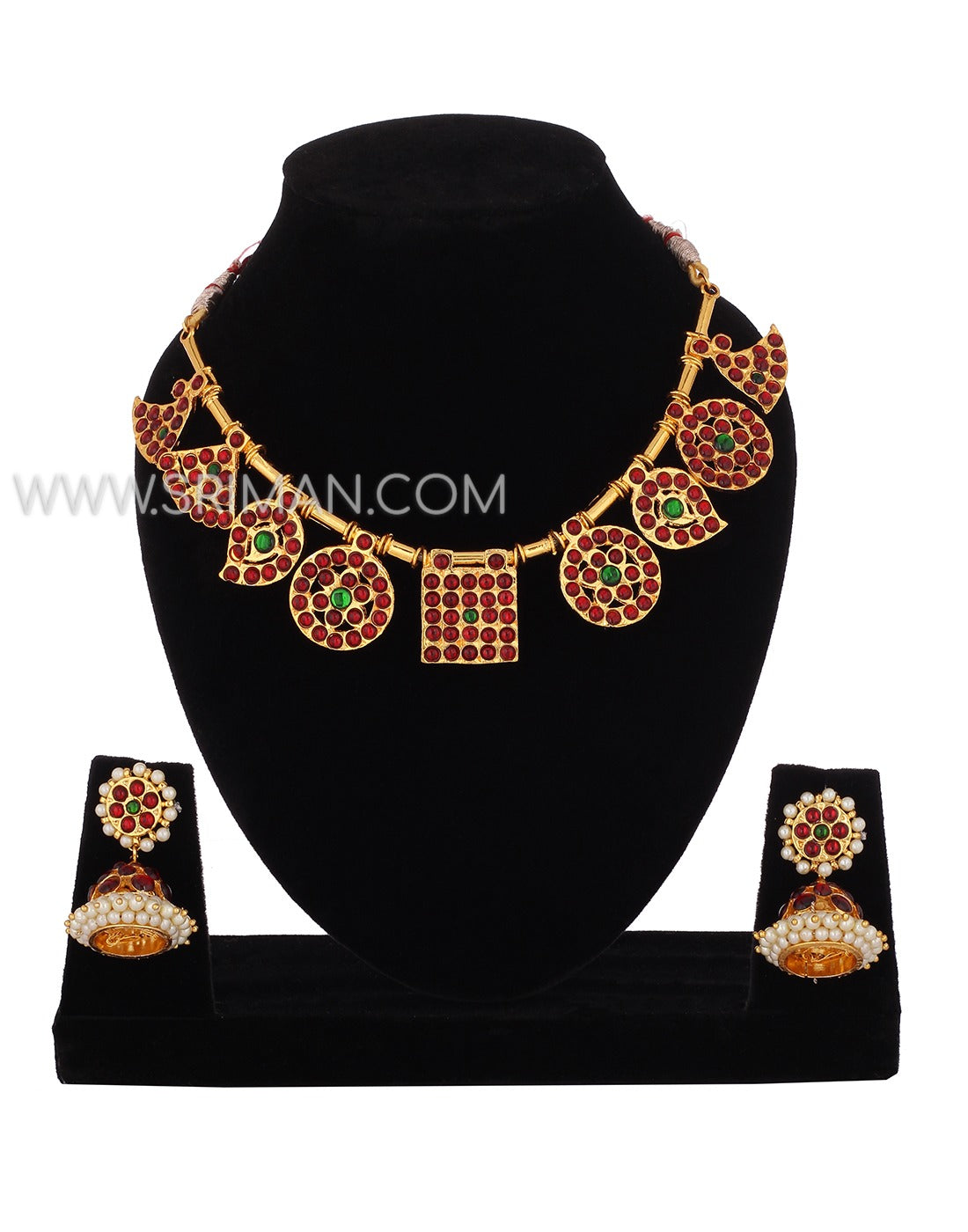 SRIMAN DESIGNER NECKLACE WITH NECKLACE
