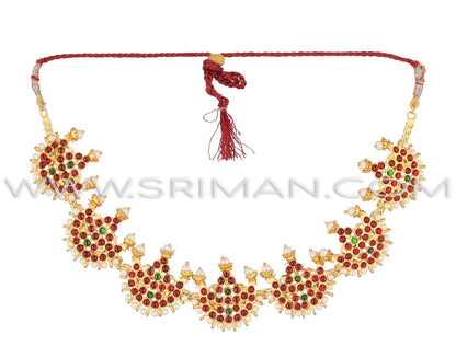 SRIMAN DESINGER CHOKER SET WITH EARINGS