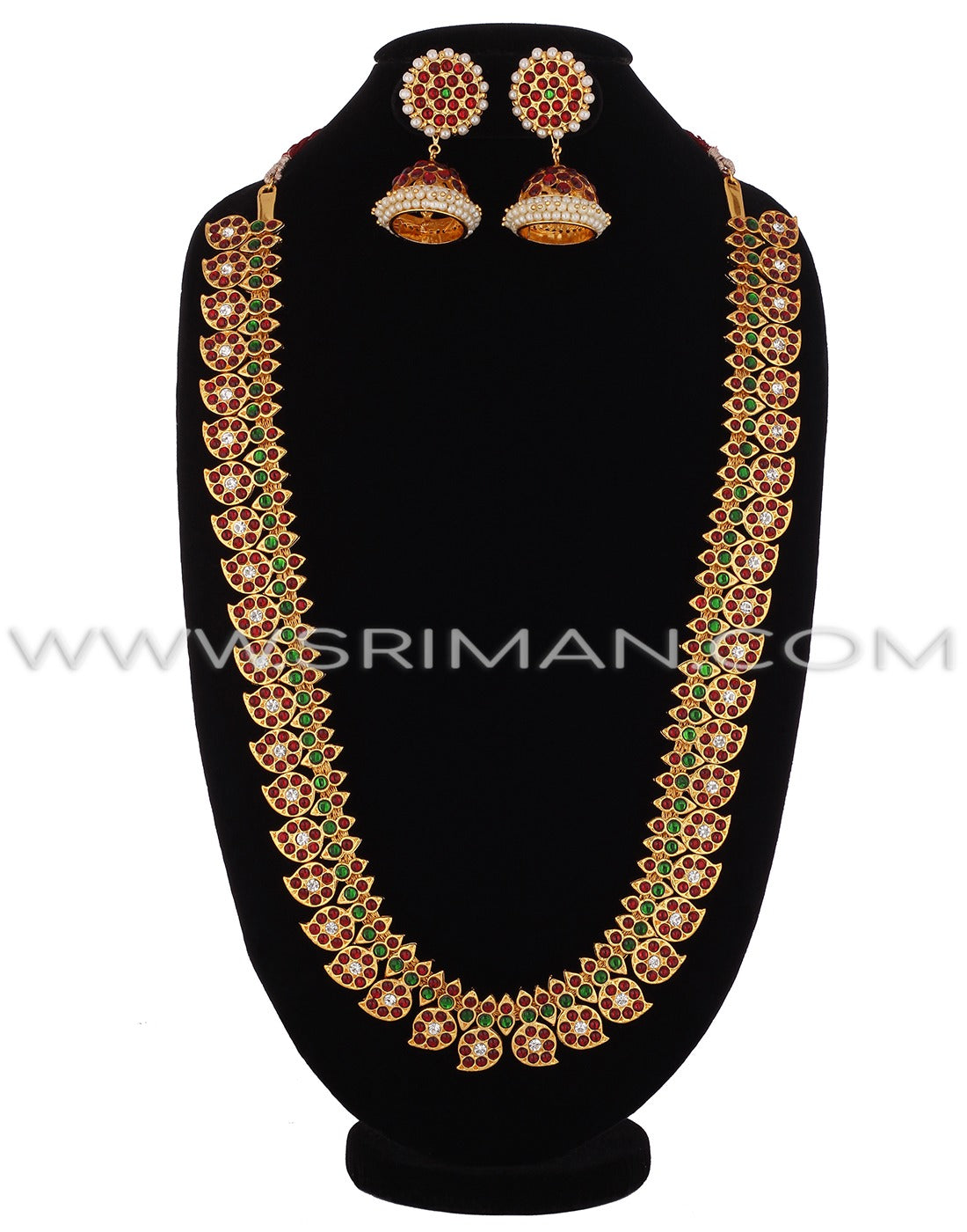 SRIMAN KEMPU BEAUTIFUL MANGO DESGIN LONG HARM