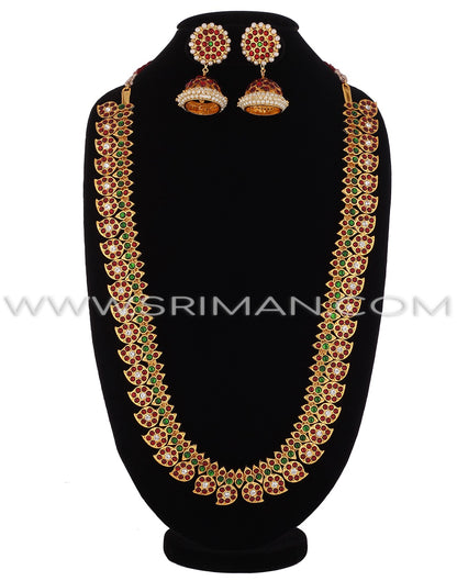 SRIMAN KEMPU BEAUTIFUL MANGO DESGIN LONG HARM