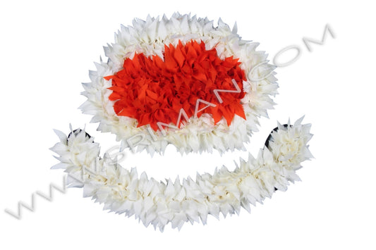 SRIMAN SATIN VANI FLOWER SET