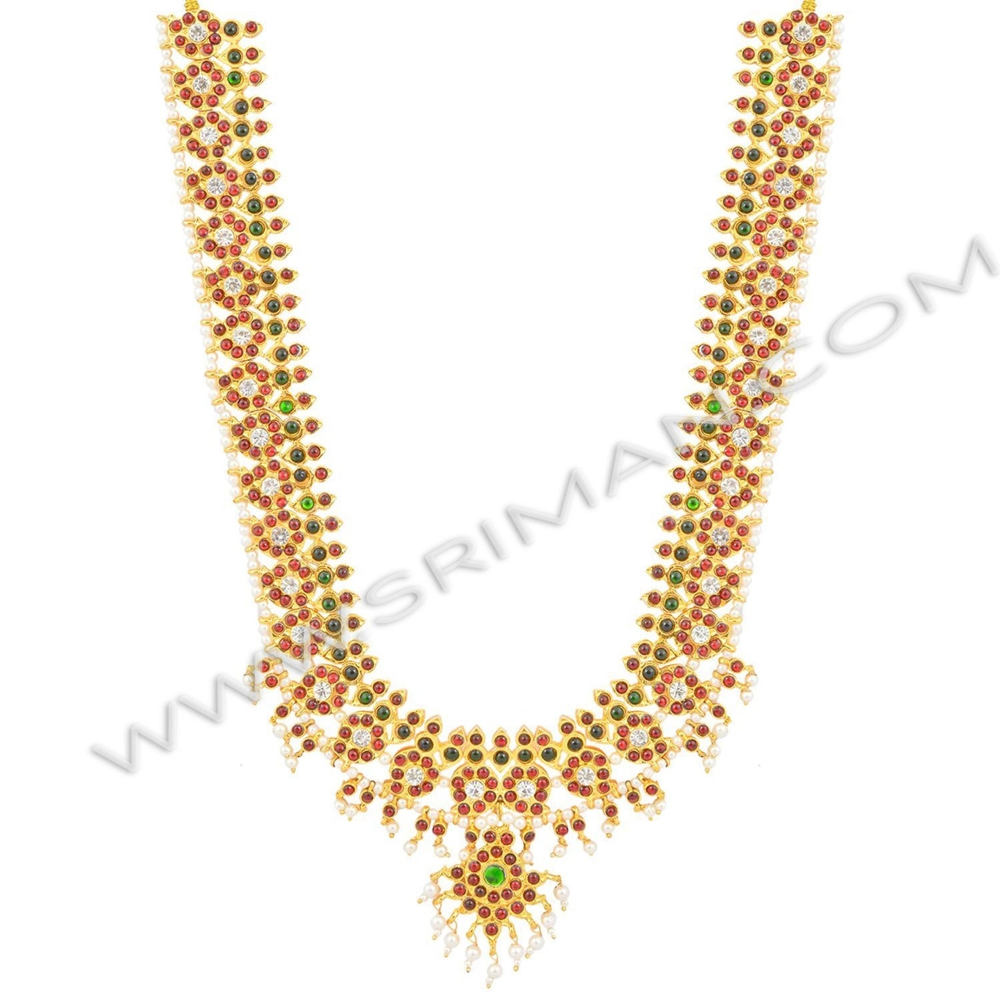 SRIMAN TEMPLE DANCE JEWELLERY SET- MANGO