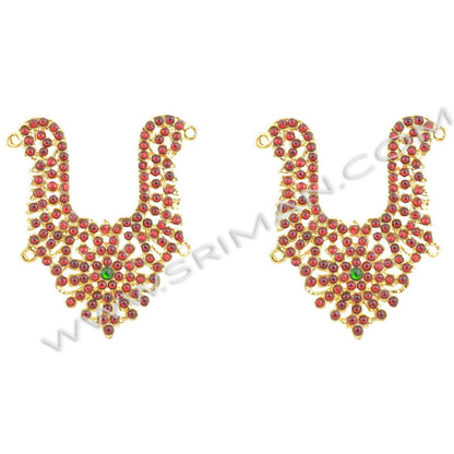 SRIMAN BHARATANATYAM KEMPU DANCE SET