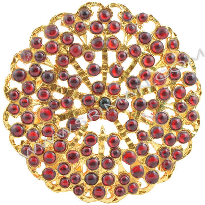 BHARATANATYAM DANCE JEWELLERY SET - 10 ITEMS