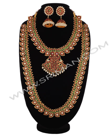 SRIMAN KEMPU MANGO DESGIN LONG HARAM