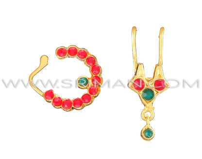 SRIMAN STONE STUDDED DANCE  SET