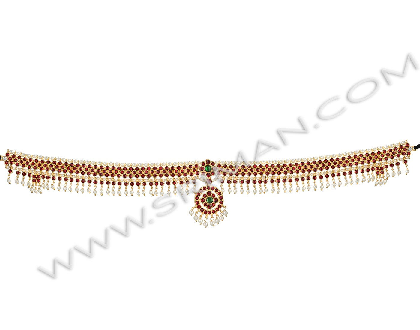 SRIMAN BHARATANATYAM KEMPU JEWELLERY SET