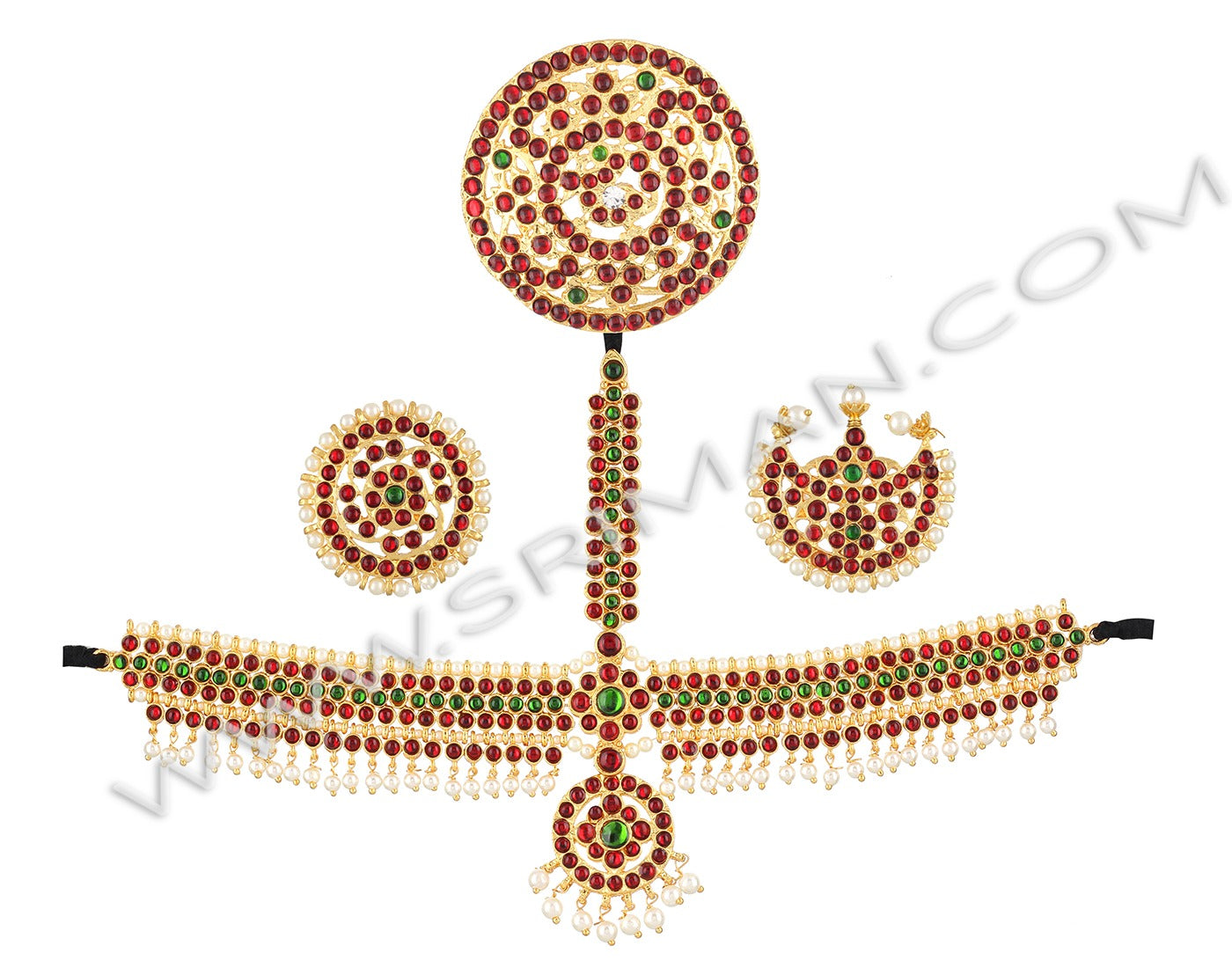SRIMAN COMPLETE DANCE JEWELLERY SET- 10 ITEMS