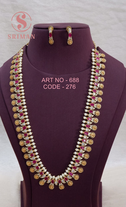SRIMAN GOLD POLISH LONG HARM SET